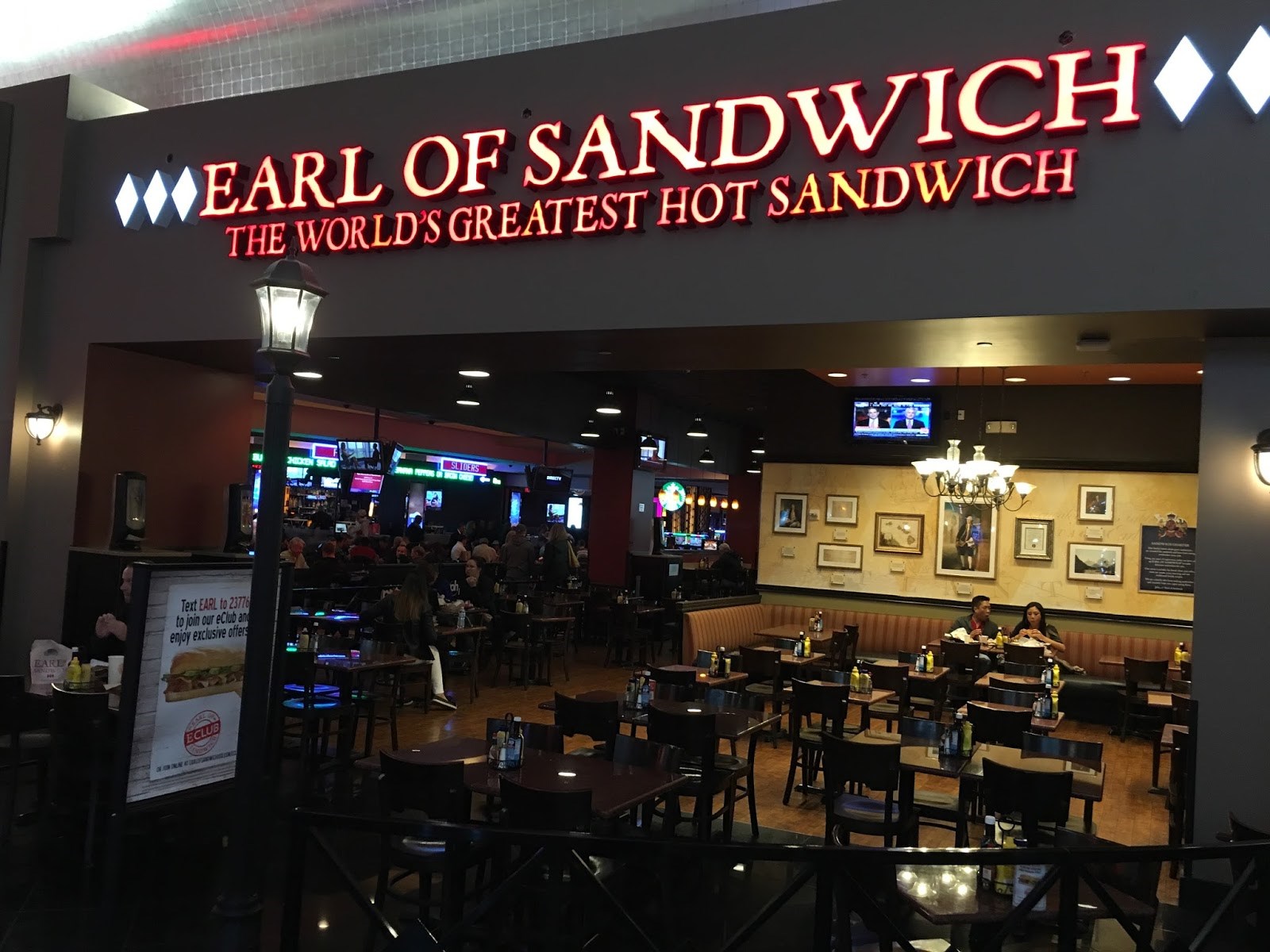Reviews for Earl of Sandwich At Hollywood Resort & Casino, Nevada